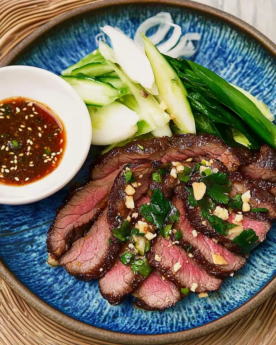 Crying Tiger Beef with Nam Jim Jaew Sauce: Try This!