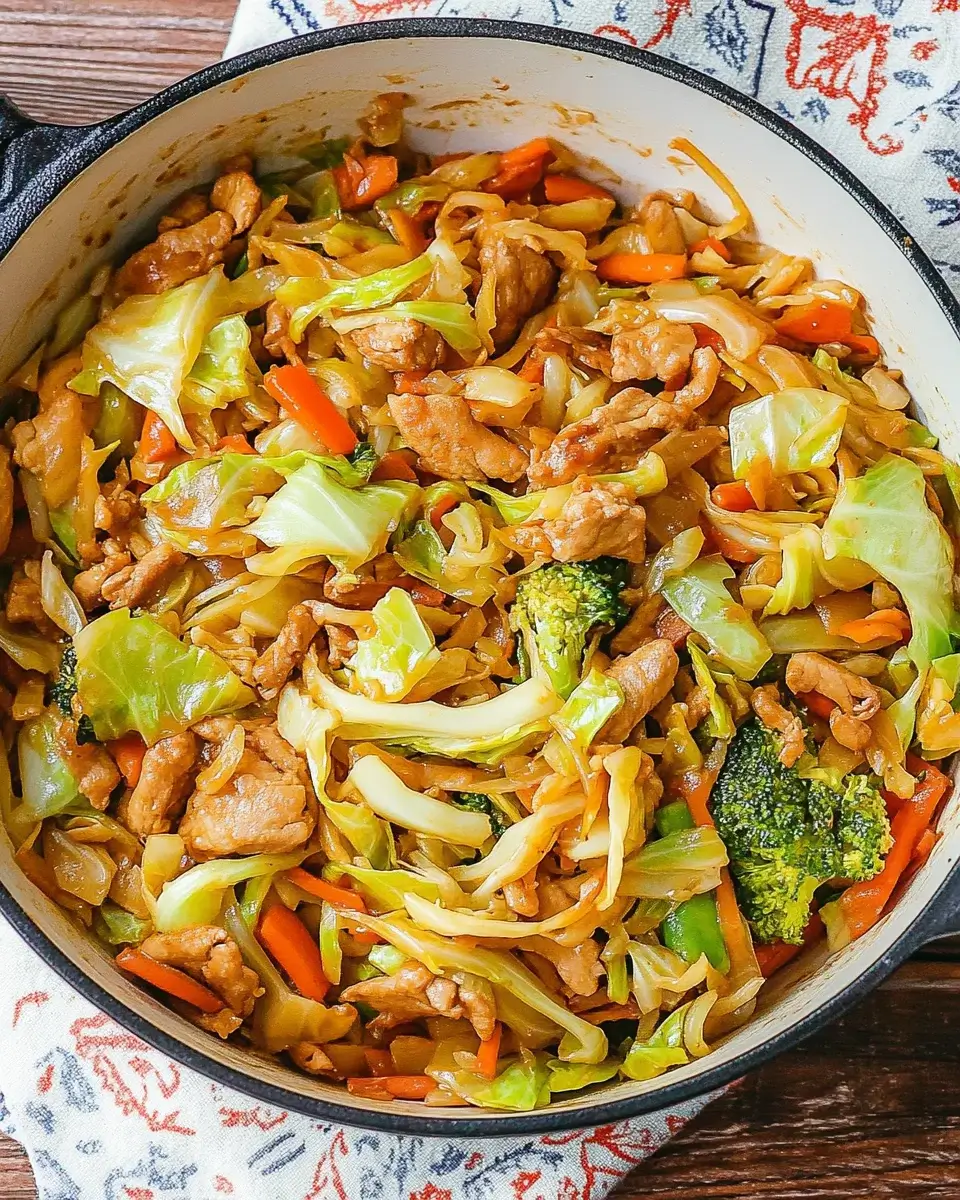 Asian Cabbage Stir Fry: Discover a Quick, Tasty Recipe!
