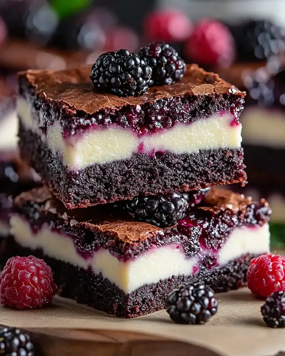 Blackberry Cheesecake Brownies: Discover the Ultimate Recipe!