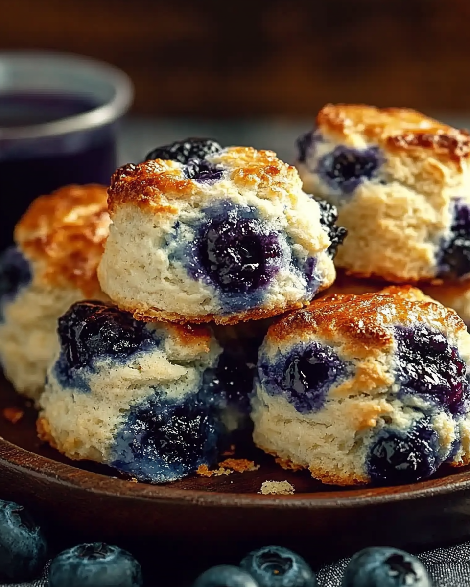 Blueberry Bliss Biscuits: Bake Irresistibly Good Treats!