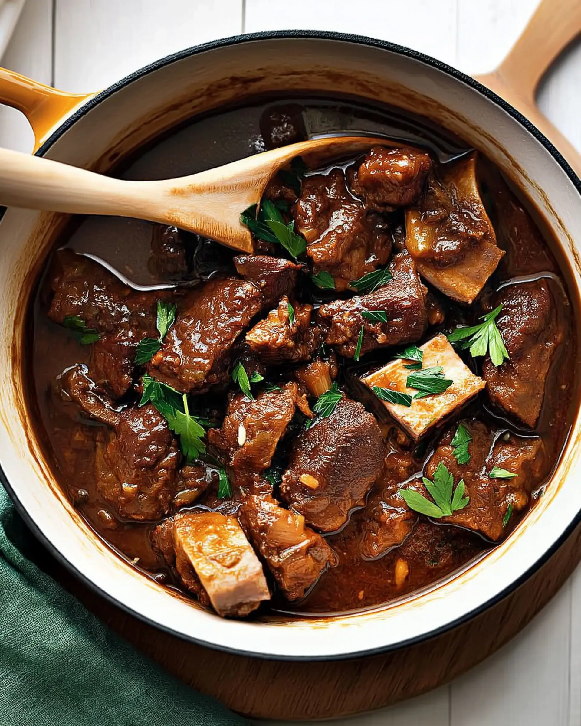 Beer-Braised Short Ribs with Mustard: A Tasty Delight!