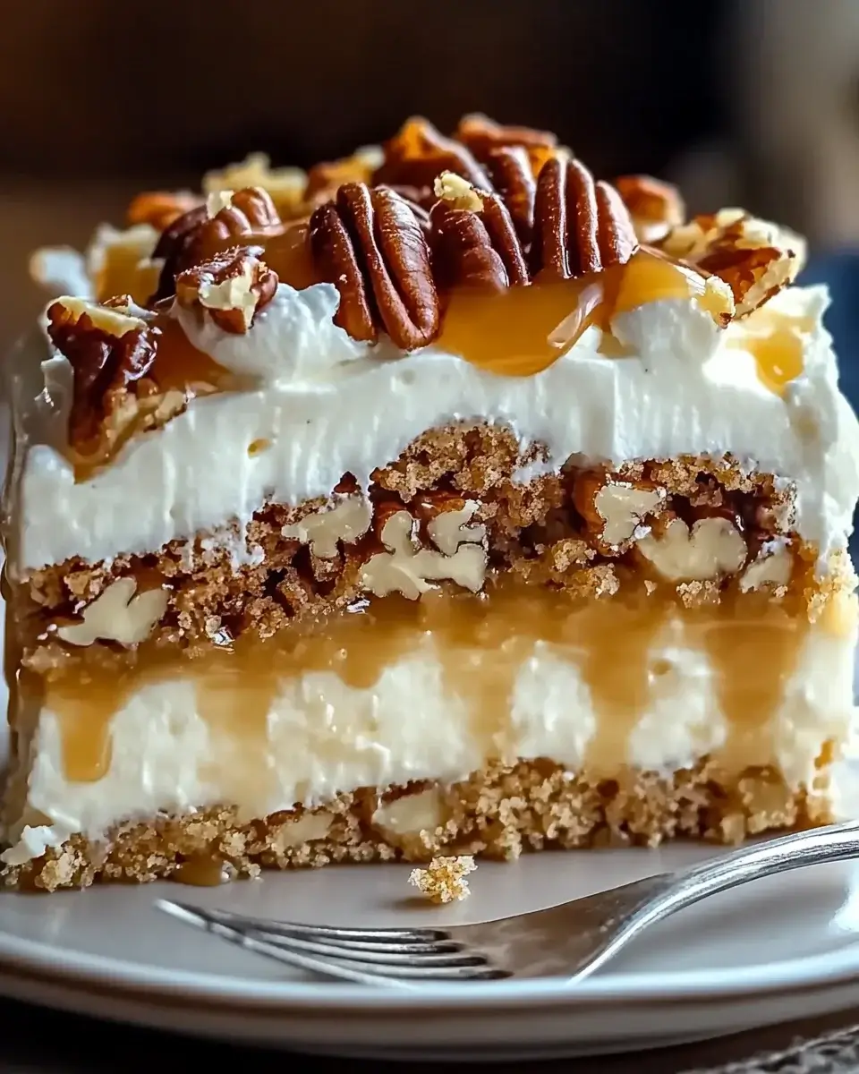 Butter Pecan Praline Poke Cake: Irresistibly Delicious!