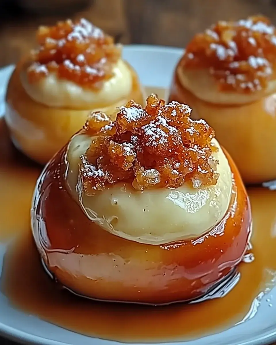 Cheesecake Stuffed Baked Apples: A Delicious Treat Awaits!