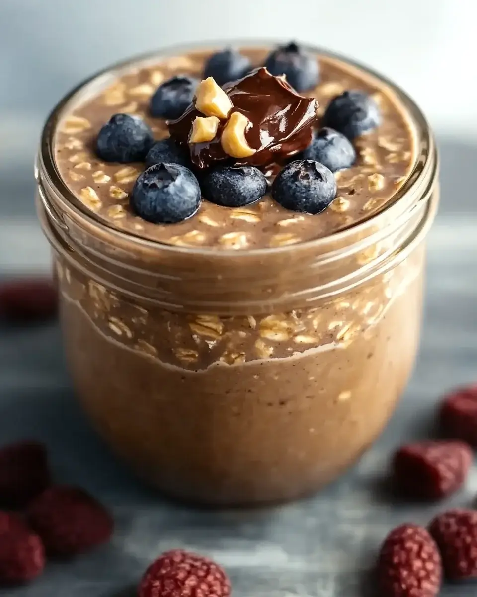 Chocolate Peanut Butter Overnight Oats: A Yum Delight!
