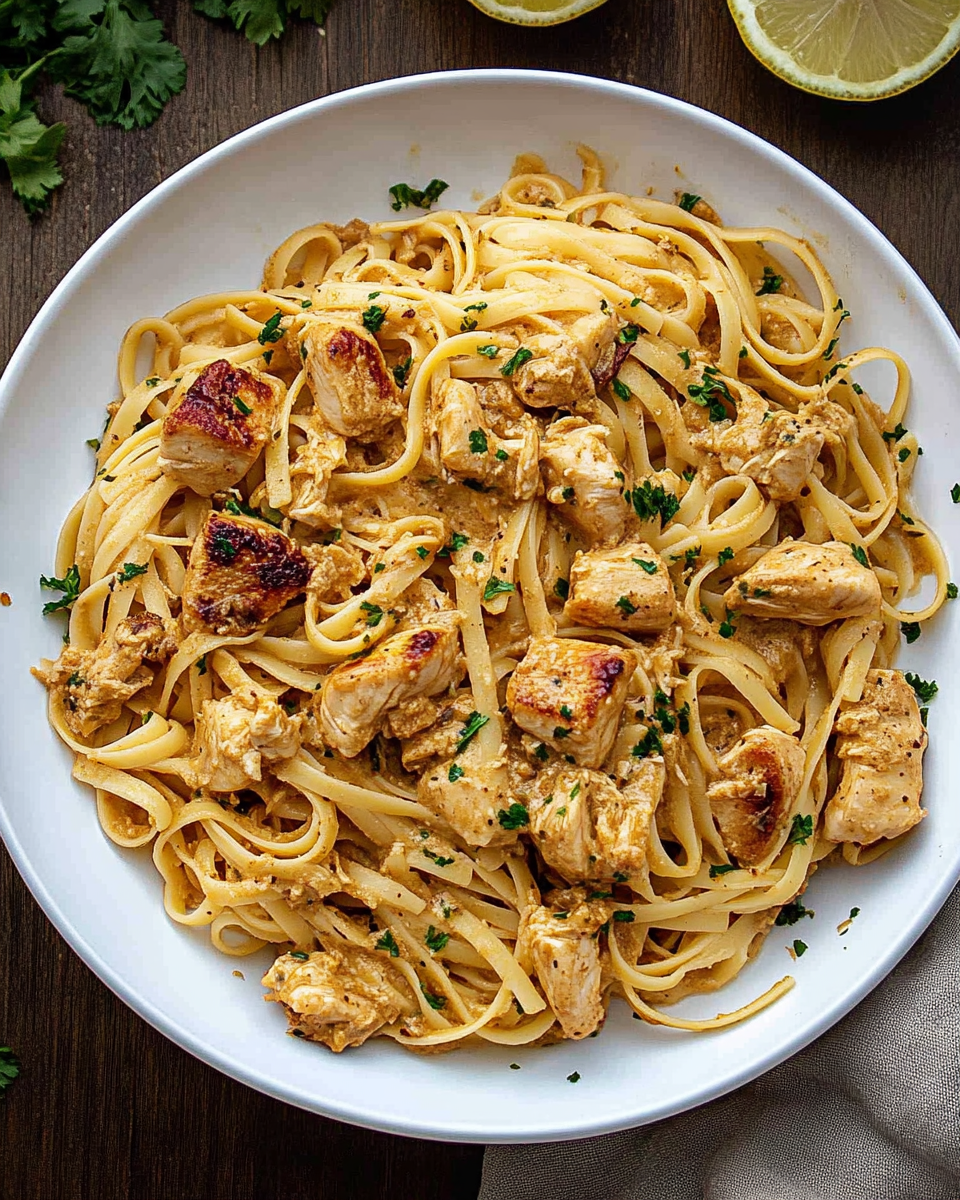 Easy Cowboy Butter Chicken Linguine: A Savory Delight!