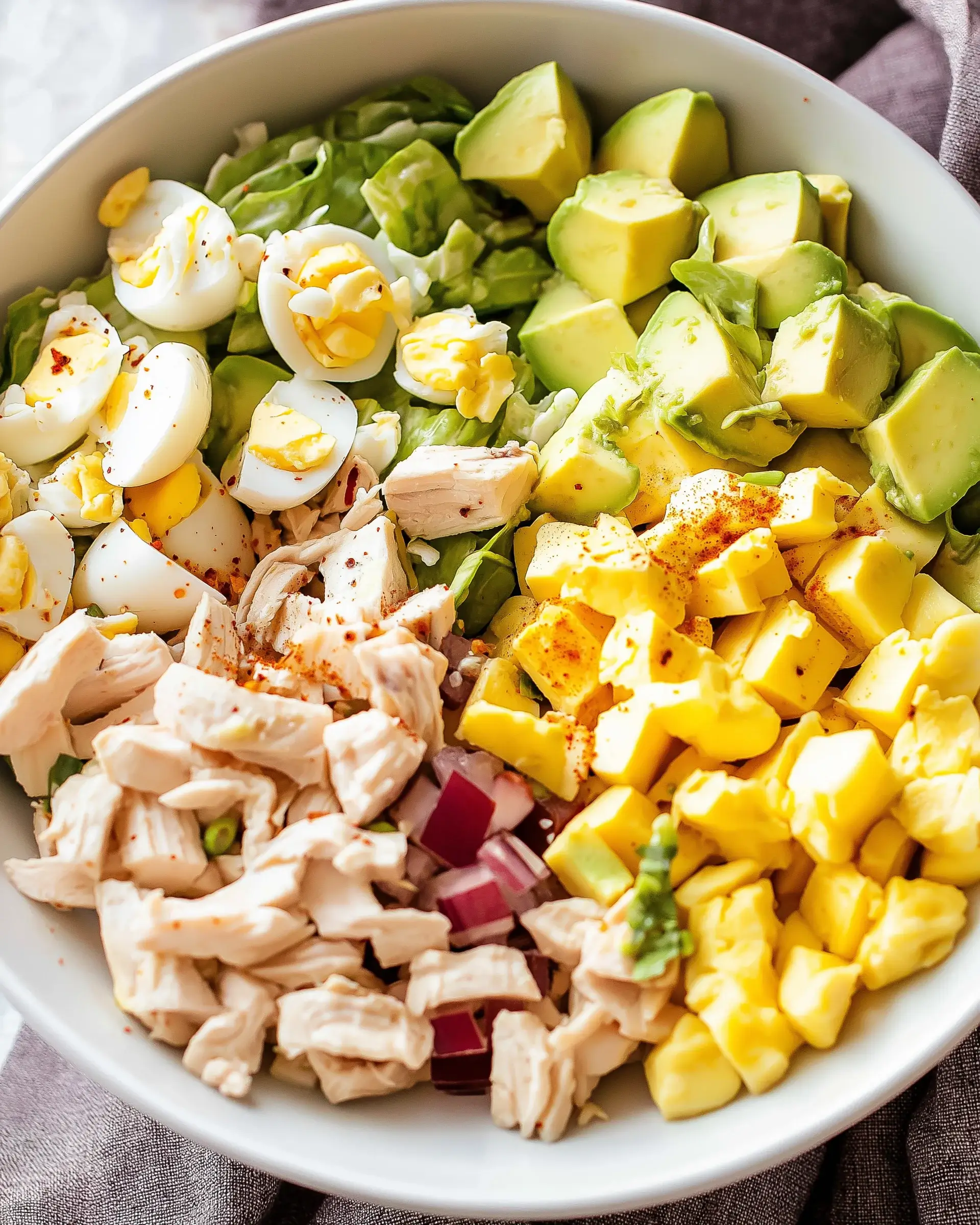 Avocado Chicken Egg Salad: A Creamy Delight to Try!