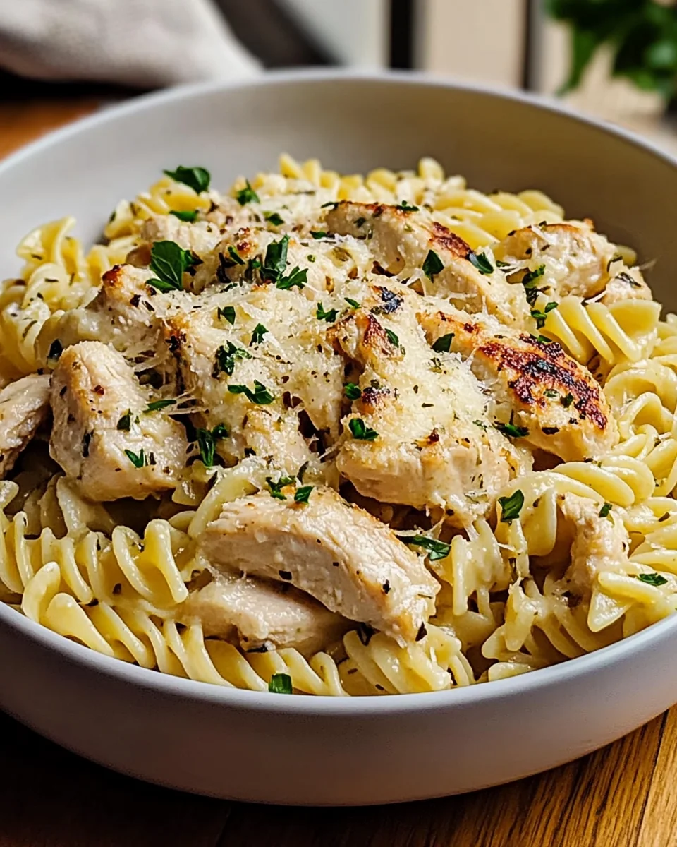 Garlic Parmesan Chicken Pasta: A Creamy Delight Recipe
