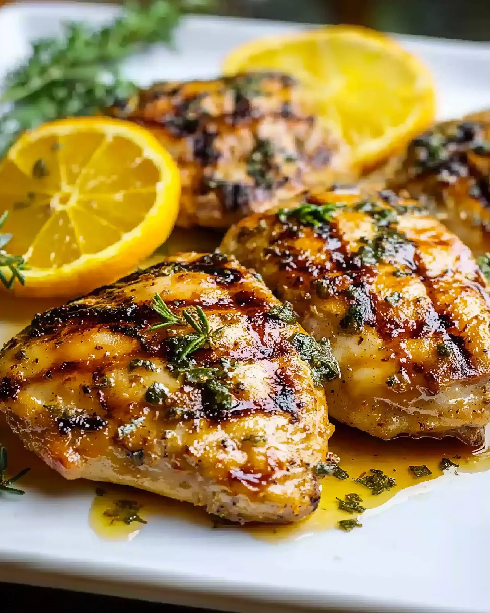 Grilled Citrus Chicken with Citrus Glaze tantalizes taste buds!