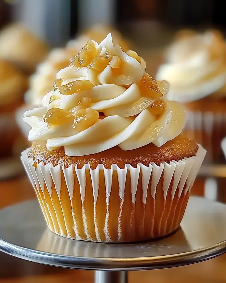 Honey Peach Cream Cheese Cupcakes for a Sweet Treat!