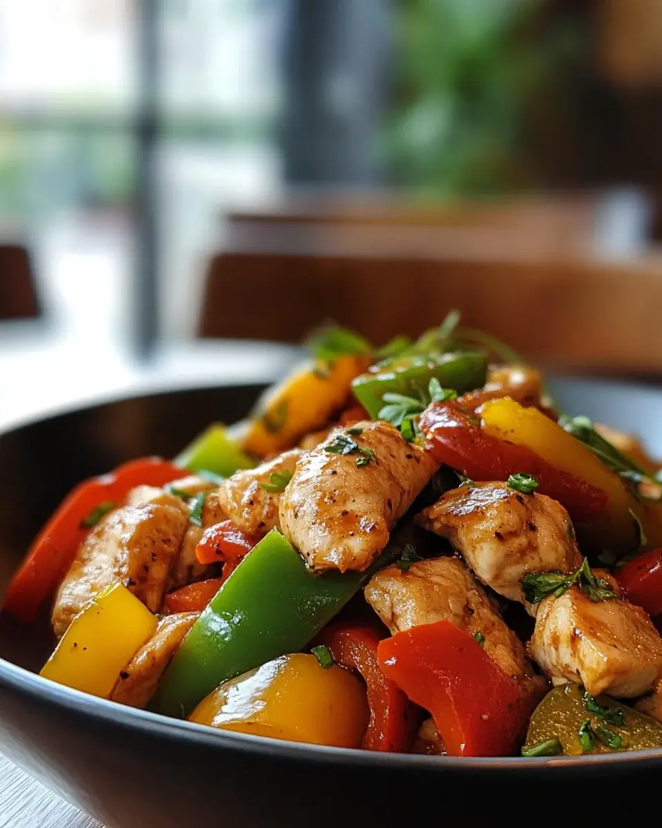 Jalapeno Chicken with Bell Peppers is Irresistibly Sweet!