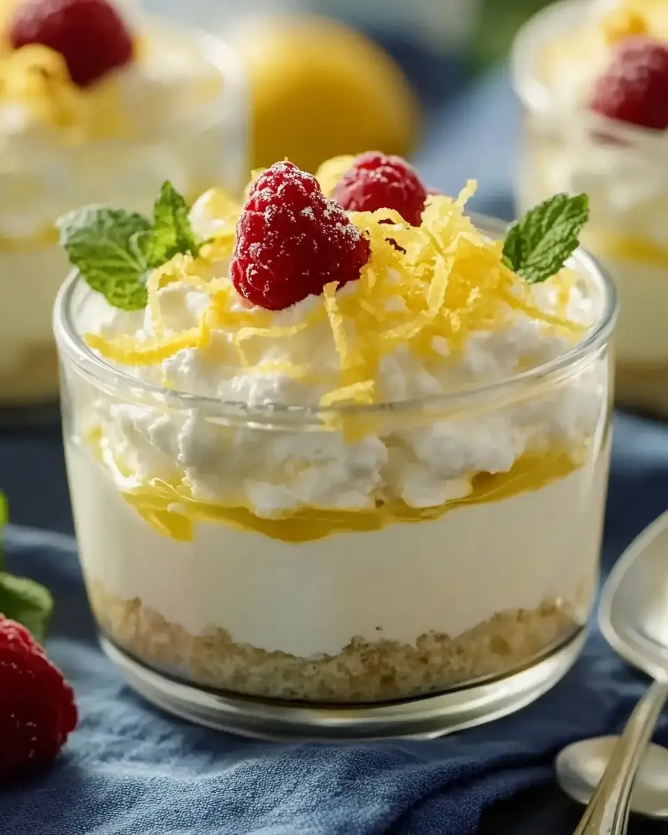 Lemon Cottage Cheese Pudding: Discover This Creamy Delight!