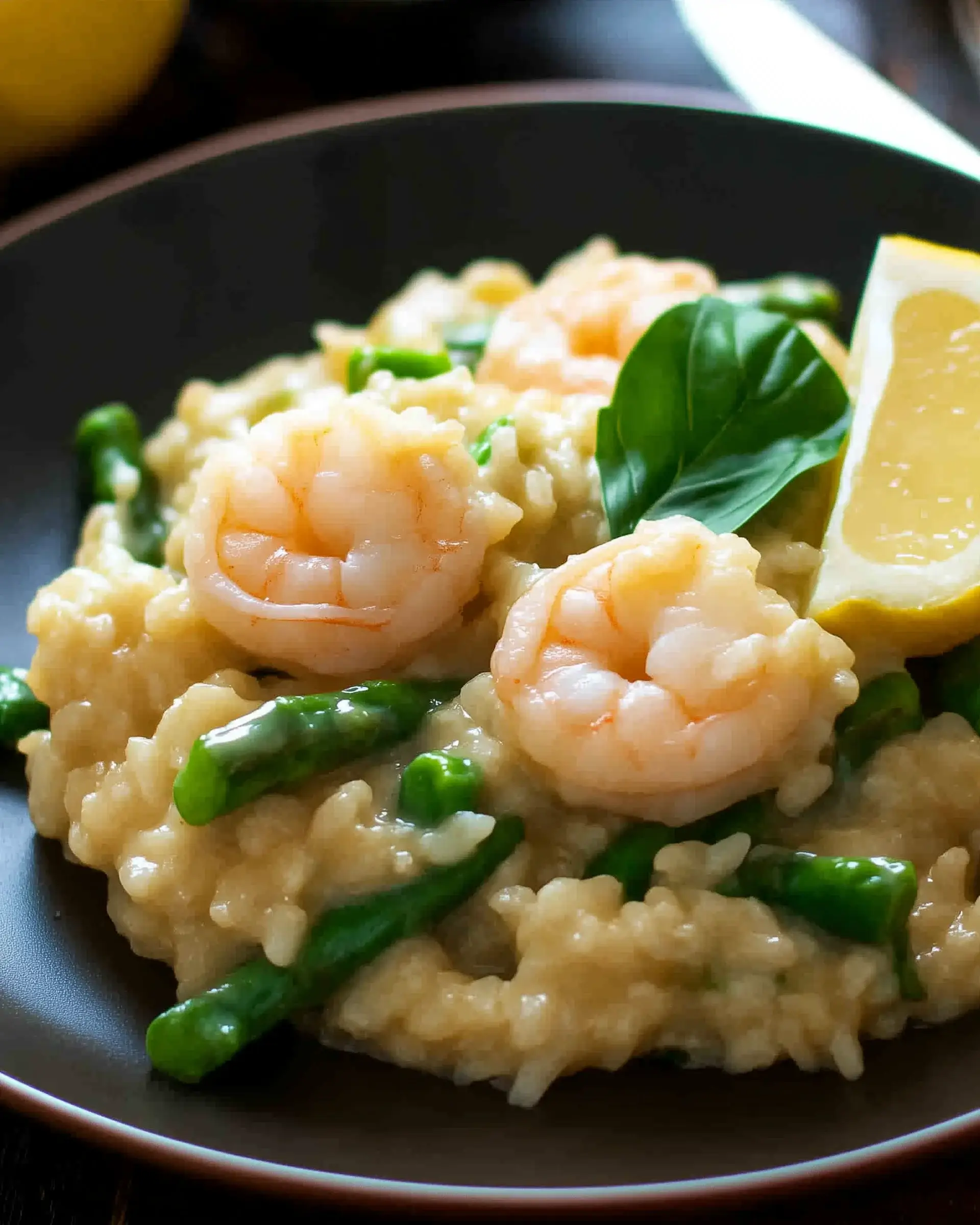 Lemon Shrimp Asparagus Risotto: A Creamy Delight Recipe!