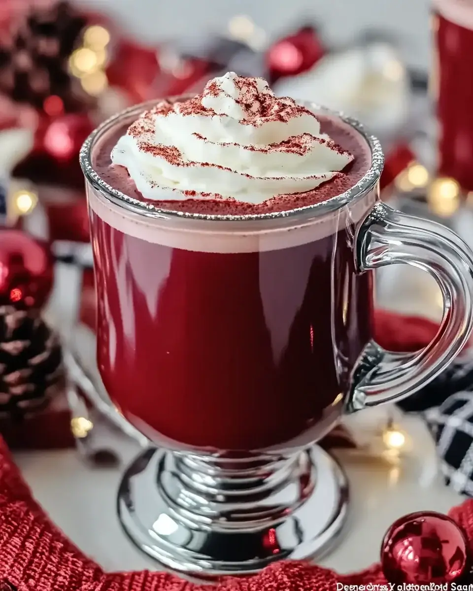 Red Velvet Hot Chocolate: Discover This Festive Treat!