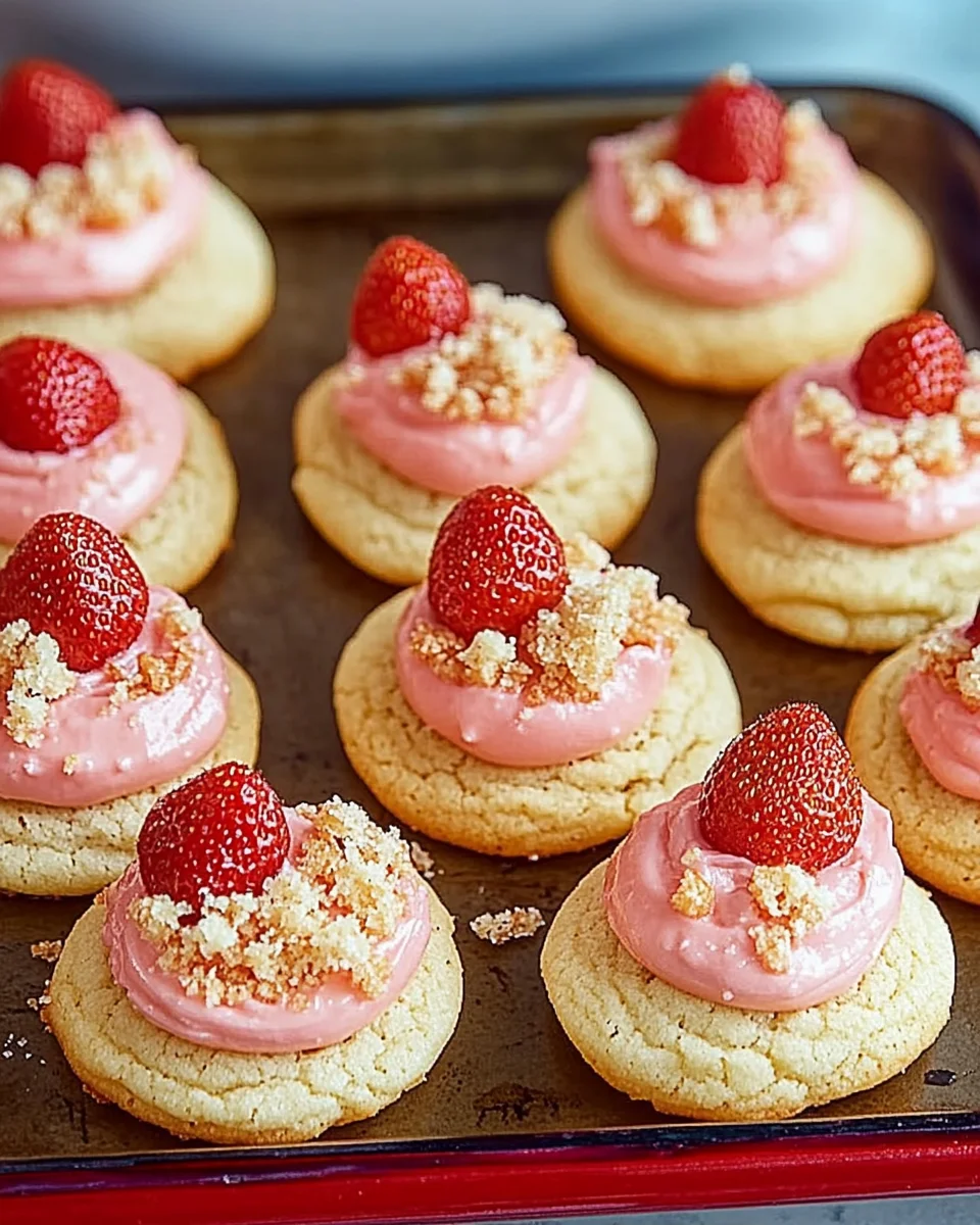 Strawberry Crunch Cookies: A Deliciously Unique Treat Awaits!