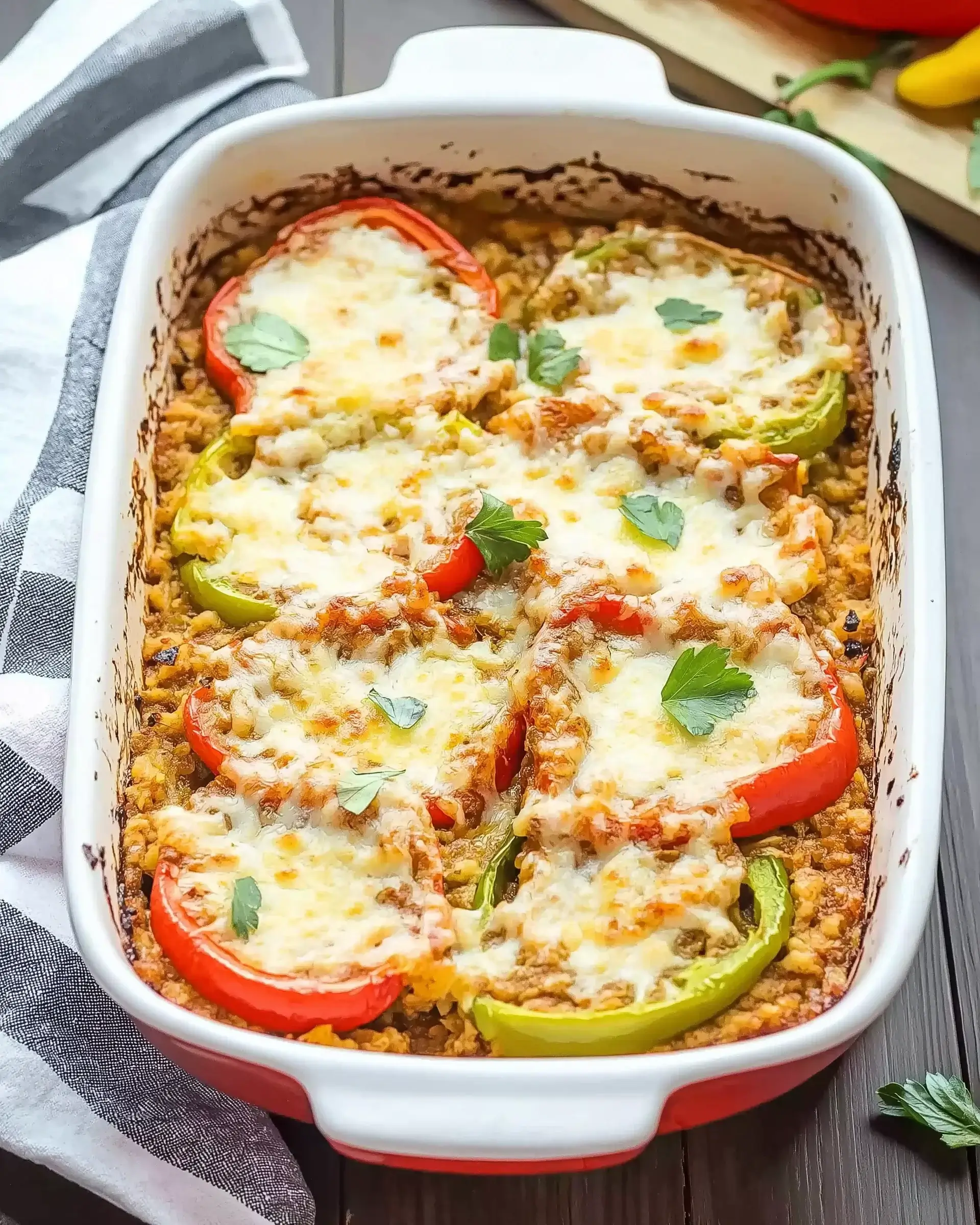 Stuffed Pepper Casserole: Easy, Flavorful Recipe Here!