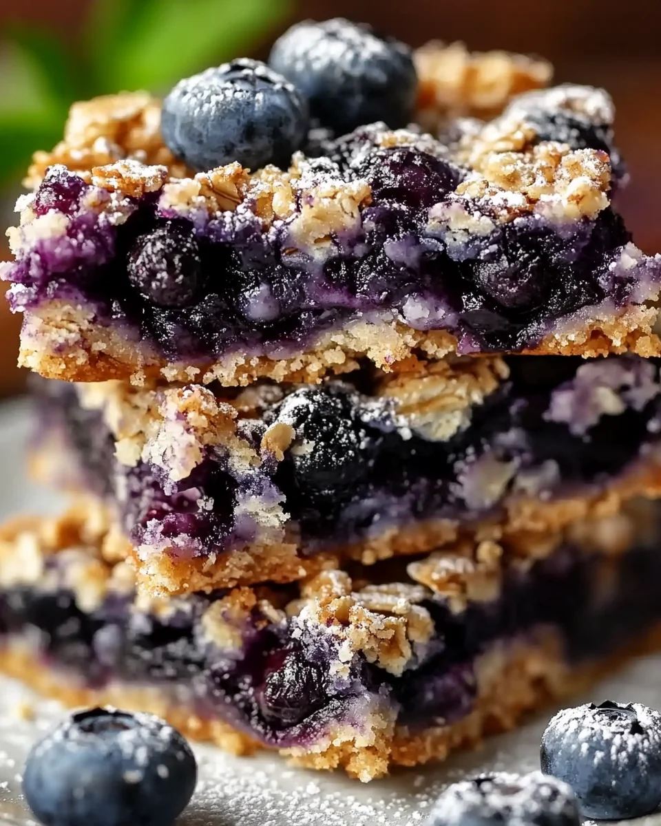 Wholesome Blueberry Oatmeal Bars you can’t resist!
