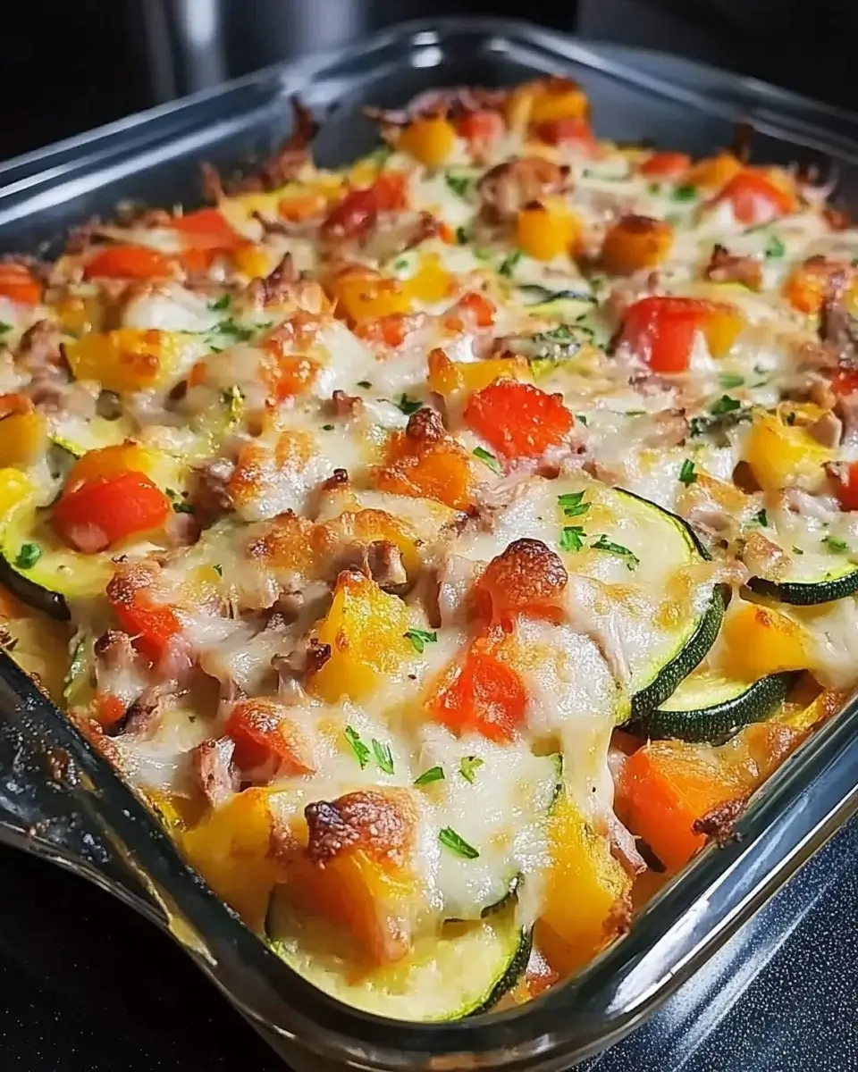 Easy Loaded Zucchini Bake that Everyone Will Love!