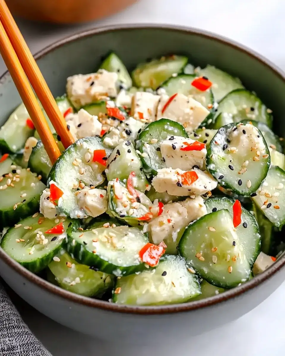 Easy California Roll Cucumber Salad: Refresh Your Meal Today!