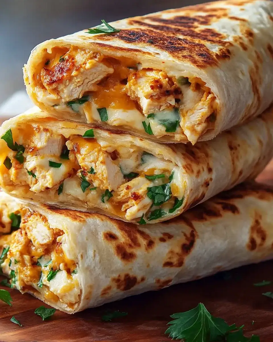 Cheesy Chicken Wraps: Your New Favorite Recipe Awaits!