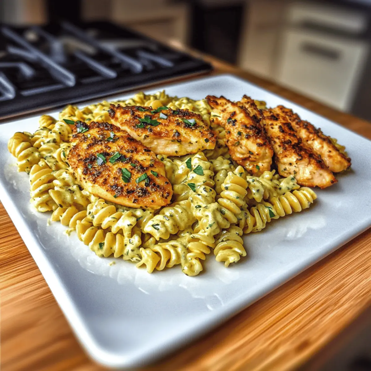 Creamy Garlic Parmesan Chicken Pasta for Cozy Family Nights