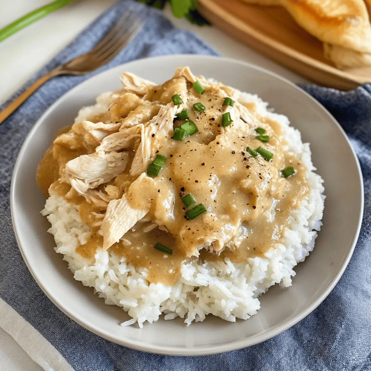 Crockpot Chicken and Gravy for a Cozy Family Dinner