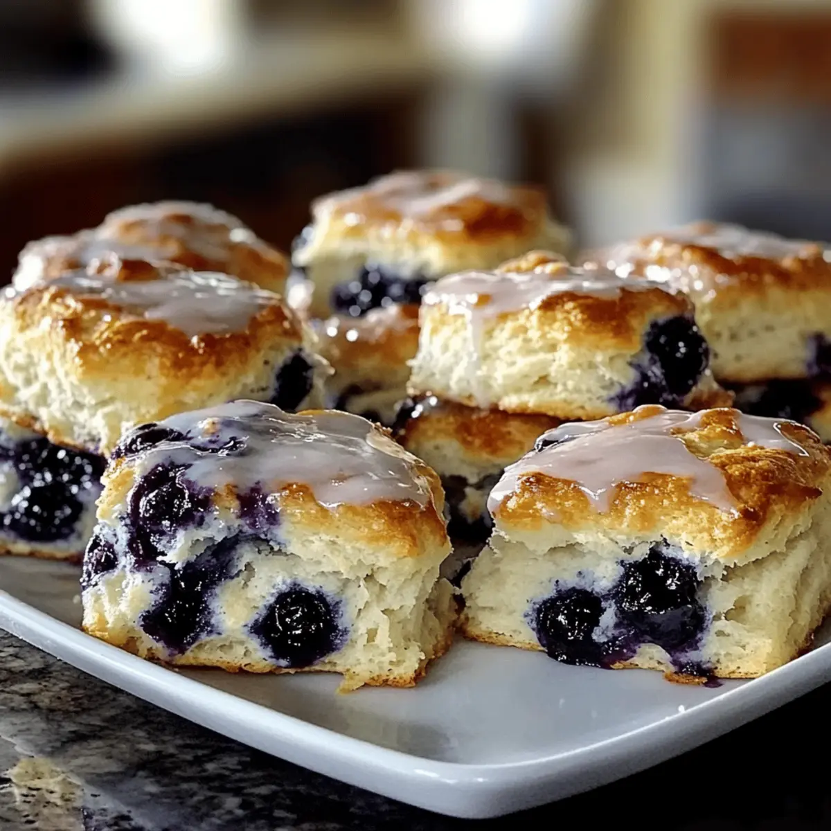 Flaky Blueberry Biscuits to Brighten Your Morning Mood