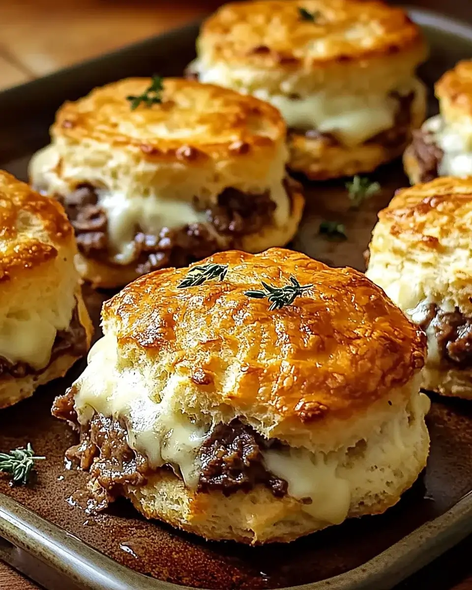 Baked French Dip Biscuits: A Delicious Twist Awaits!