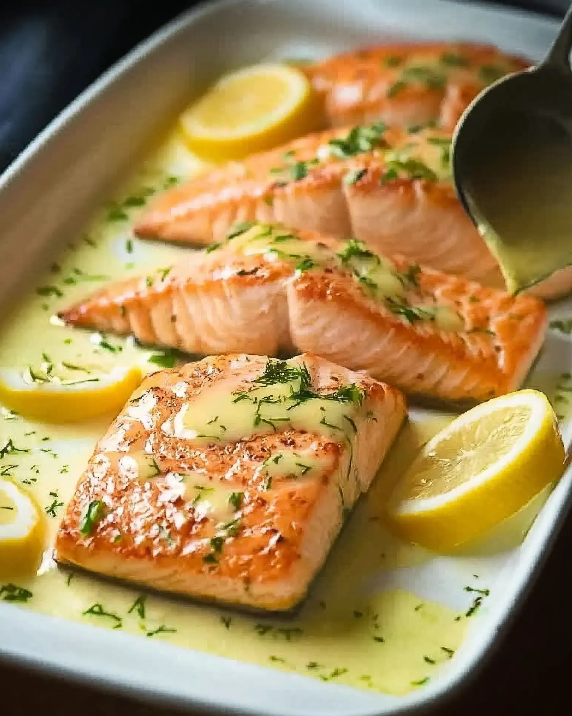 Garlic Lemon Butter Salmon: A Flavorful Easy Recipe