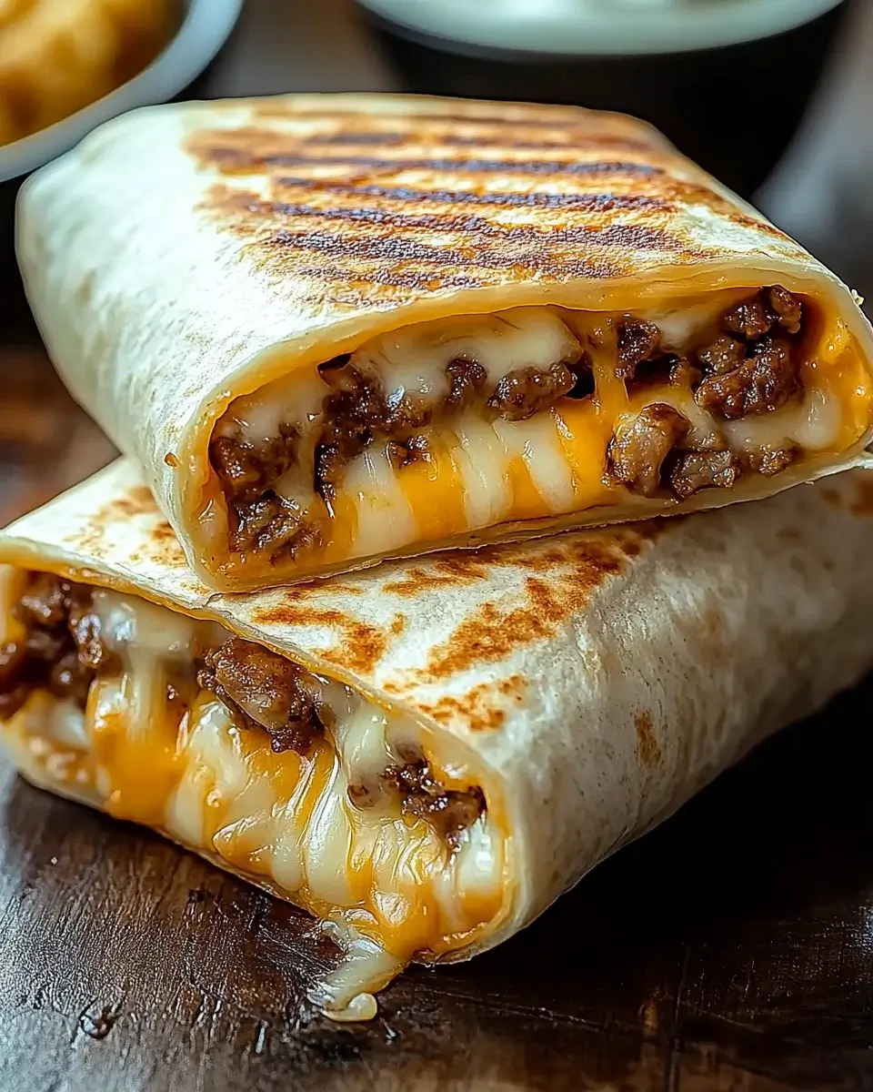 Easy Grilled Cheese Burrito: A Delicious Taco Bell Copycat!