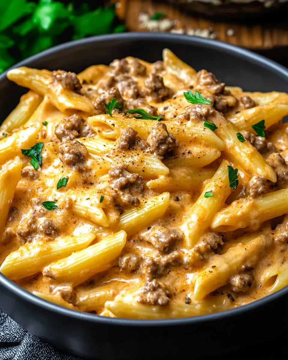 High Protein Creamy Beef Pasta: A Deliciously Hearty Recipe!