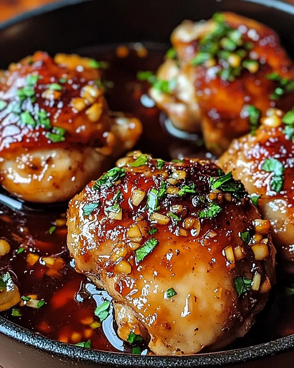 Honey Garlic Chicken Thighs: Quick and Irresistible Recipe!