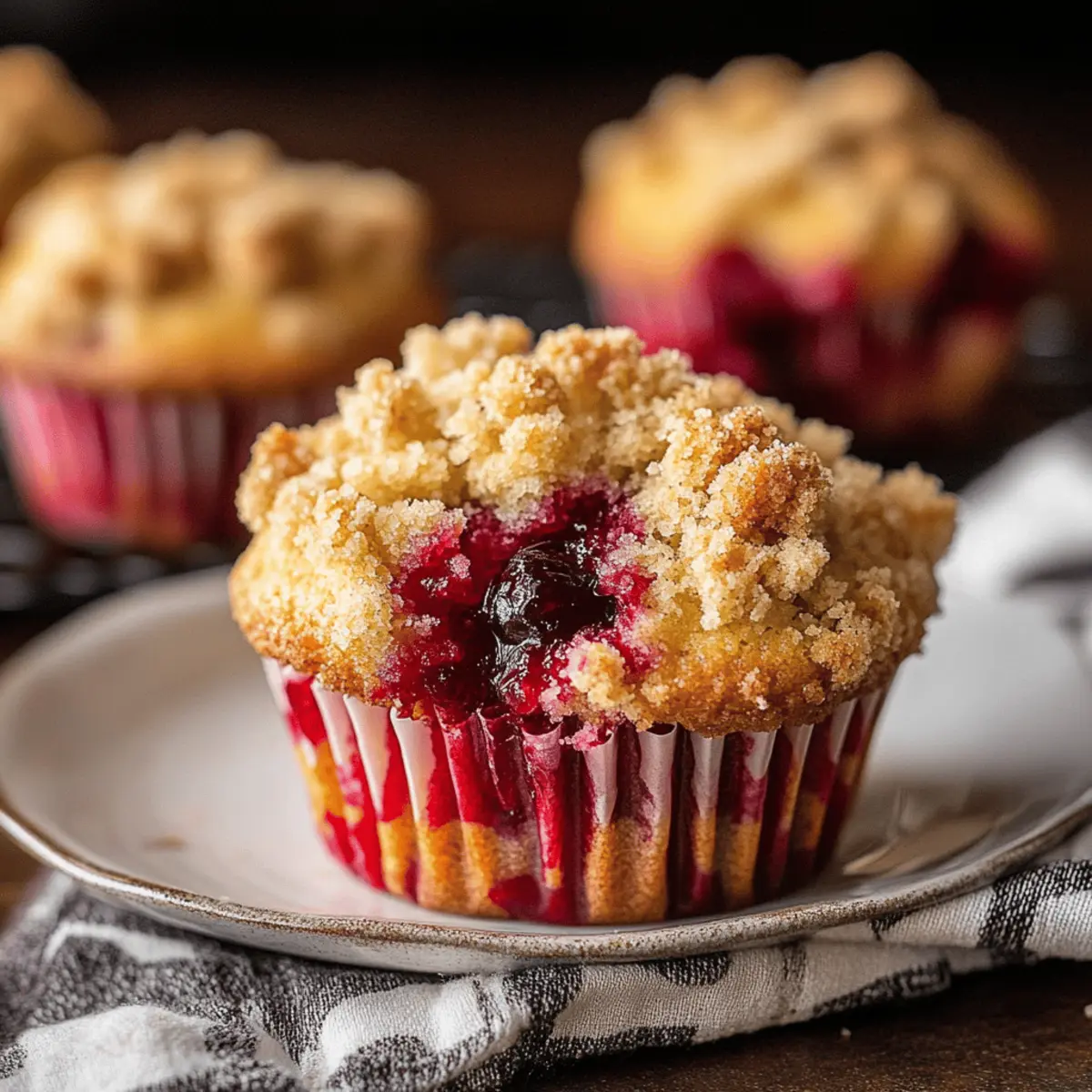 Mouthwatering Cranberry Sauce Coffee Cake Muffins to Savor