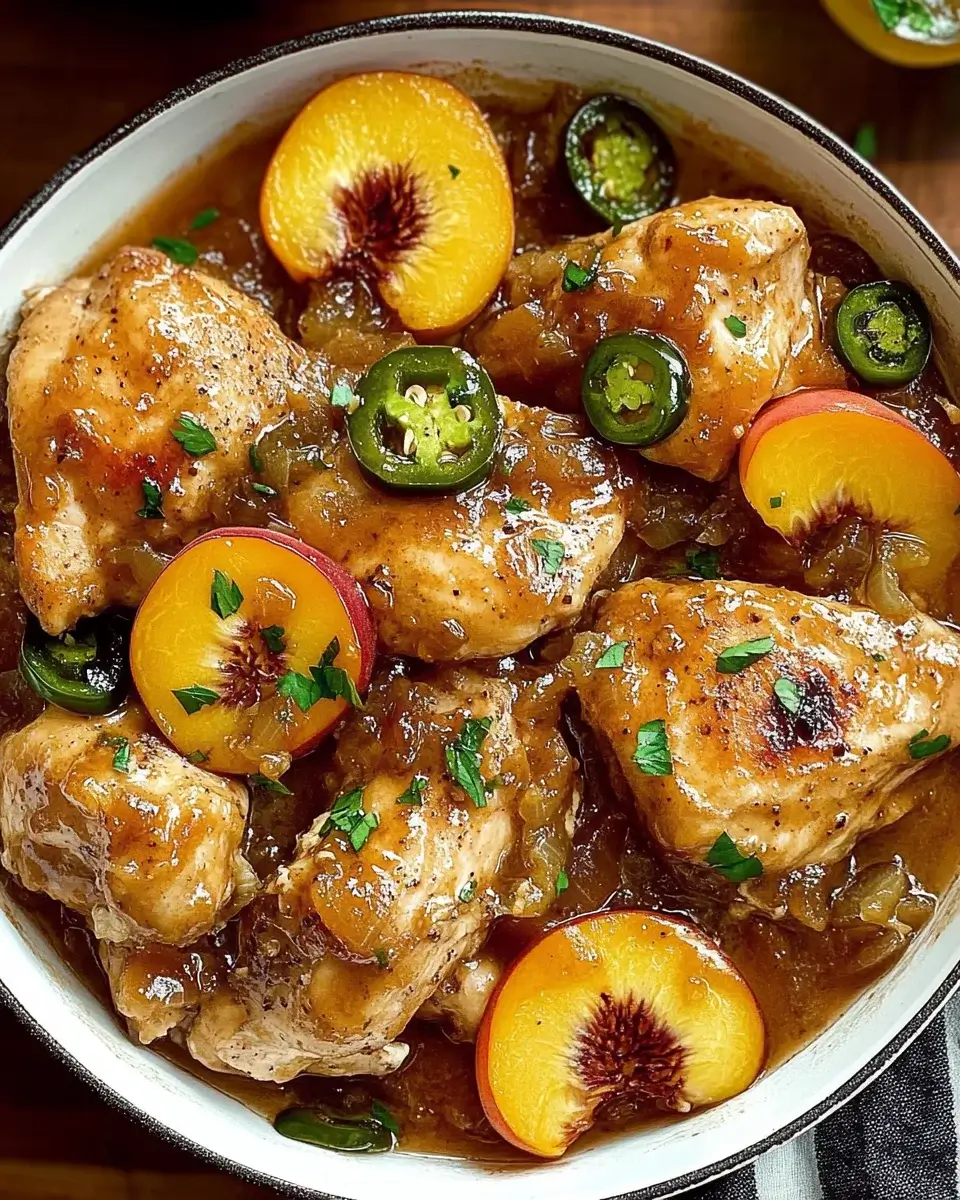 Jalapeno Peach Chicken: A Flavorful Recipe to Try!