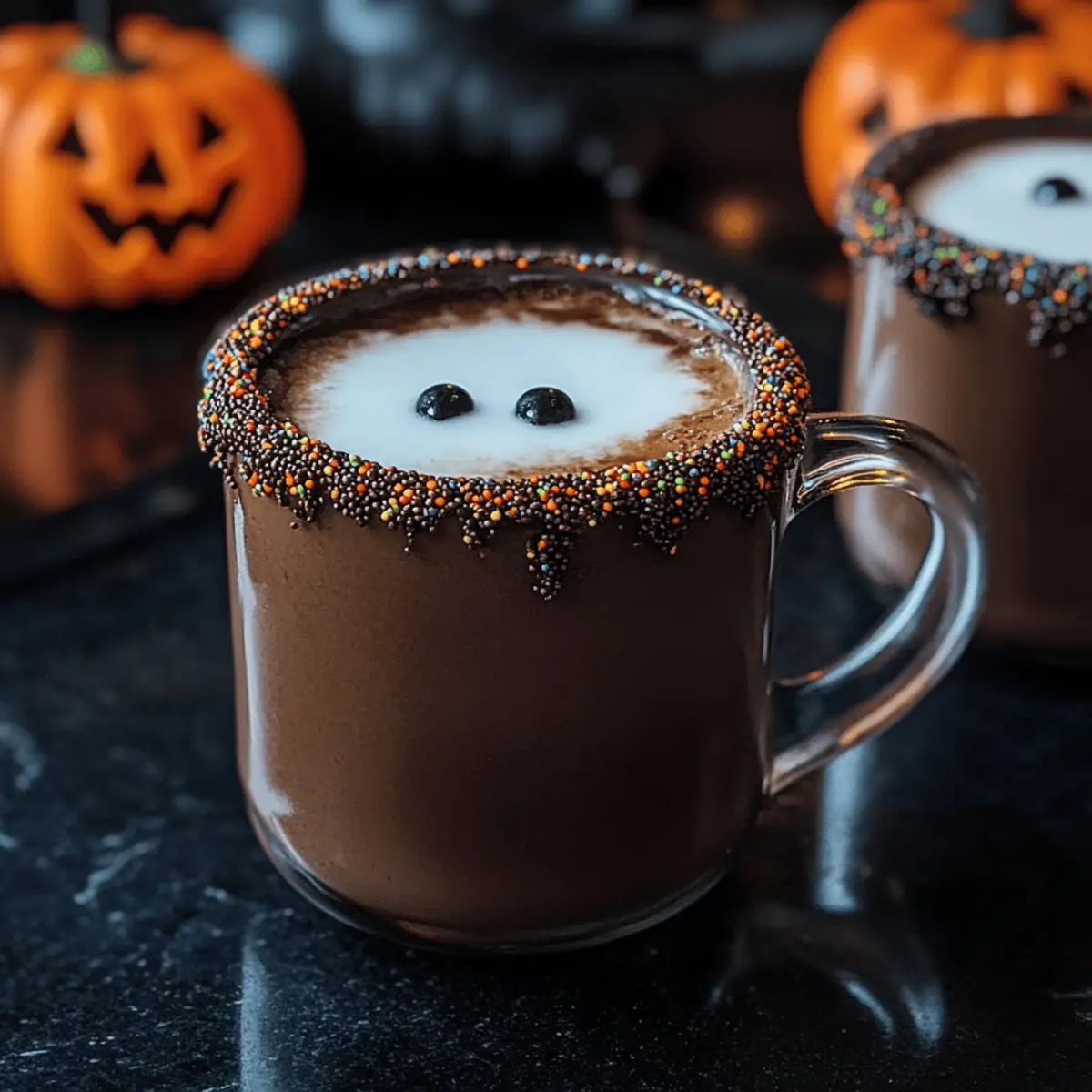 Decadent Dark Hot Cocoa: Your Cozy Halloween Indulgence