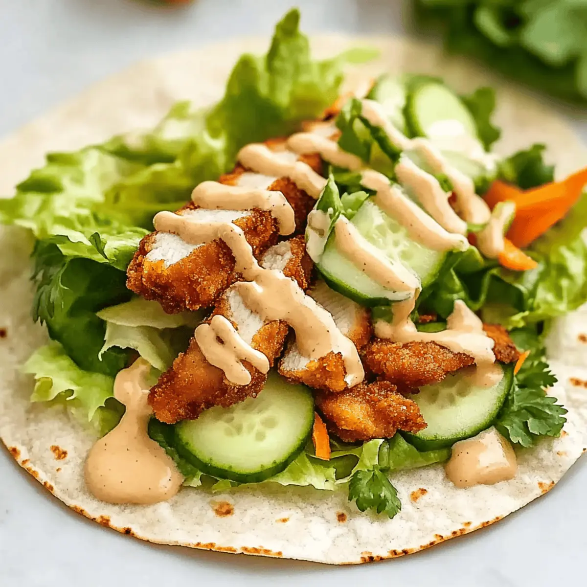 Honey Mustard Chicken Wrap - Quick, Healthy & Delicious Delight