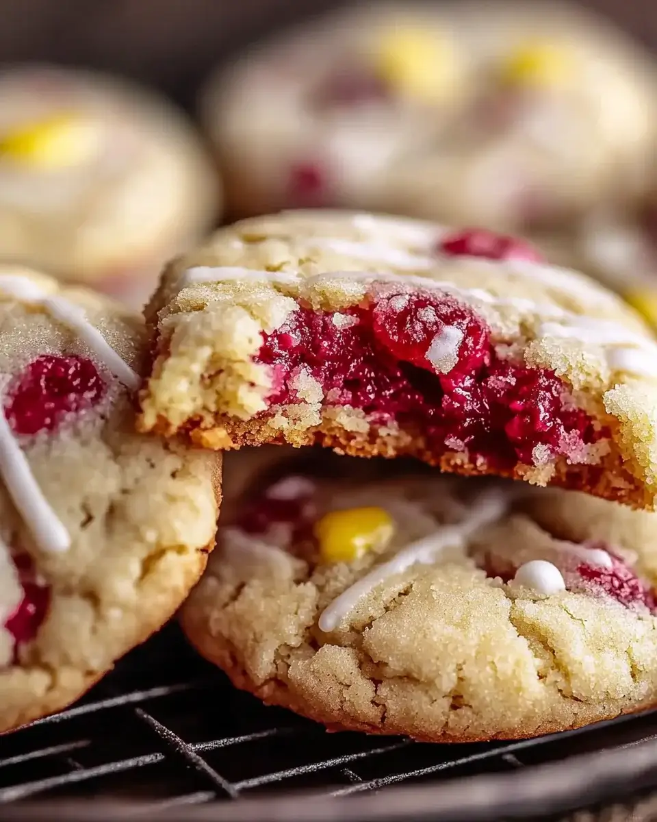 Lemon Raspberry Cookies: Discover a Delightful Recipe!