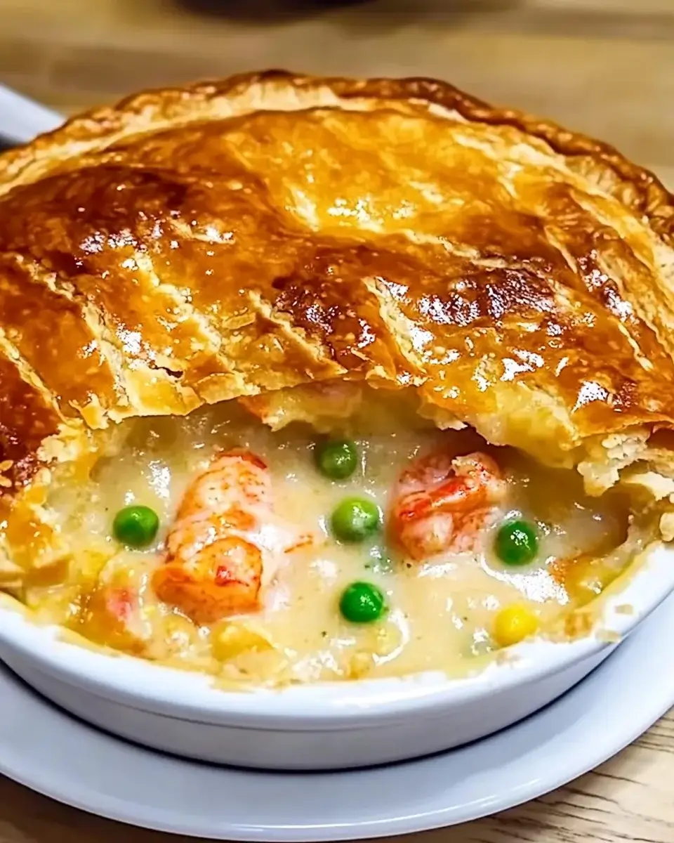 Cheddar Bay Biscuit Seafood Pot Pie: A Flavorful Twist