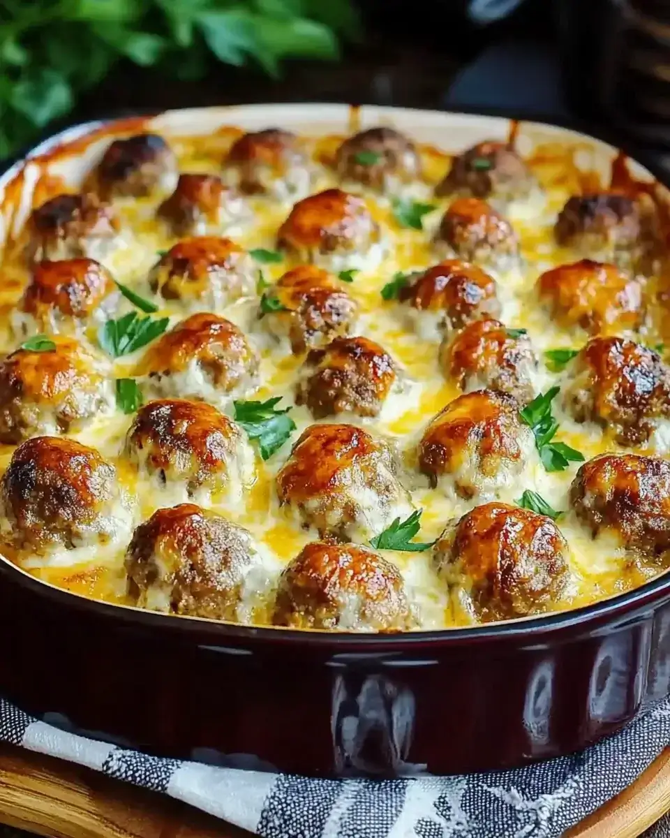 Meatball Casserole Delight: A Flavorful Recipe You’ll Love!