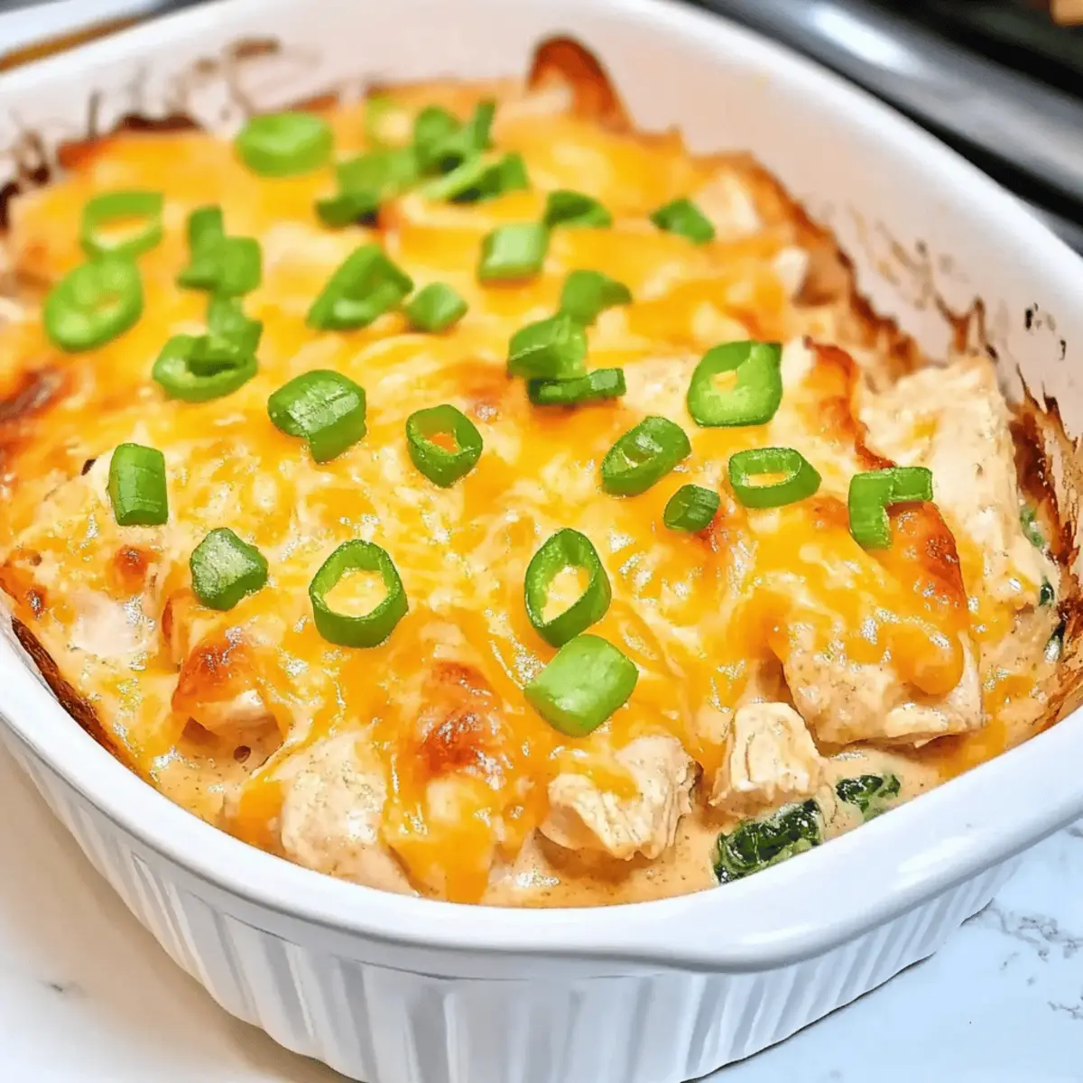 Creamy Low Carb Chicken Casserole for Guilt-Free Comfort