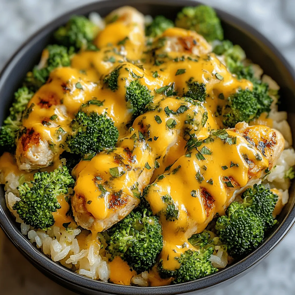 Cheesy Broccoli, Chicken & Rice Meal Prep Bowls Made Easy