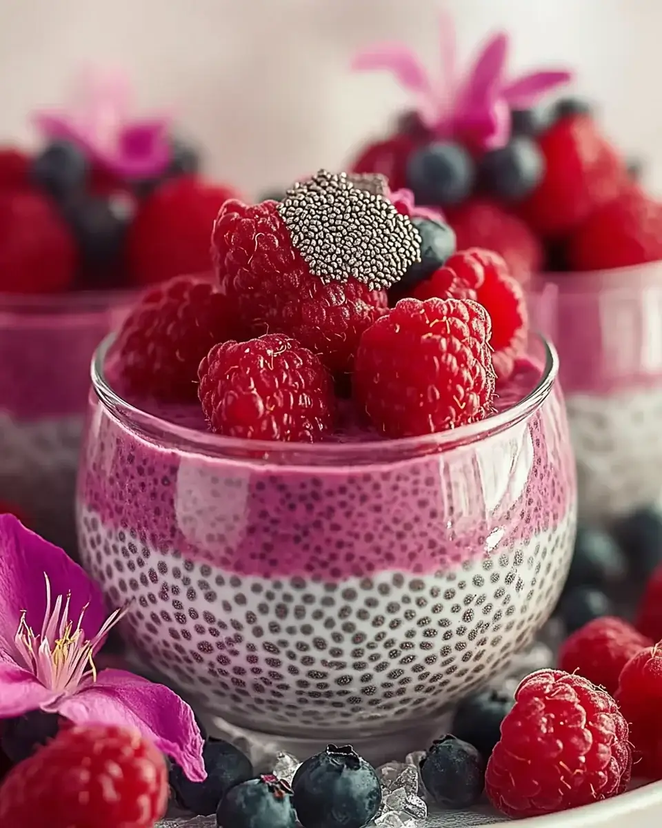 Raspberry Coconut Chia Seed Pudding: A Delightful Treat!