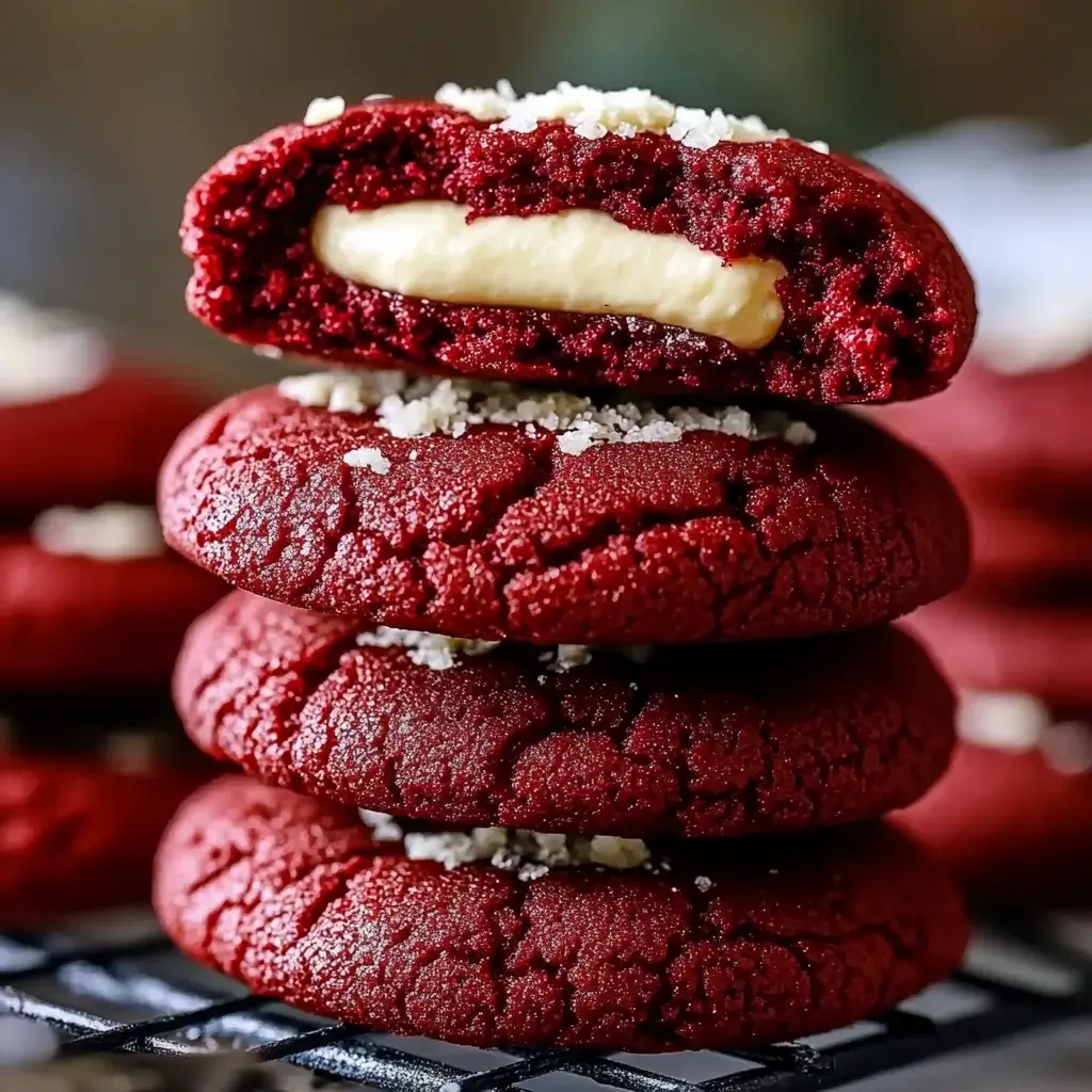 Cream Cheese Filled Red Velvet Cookies: A Delicious Must-Try!