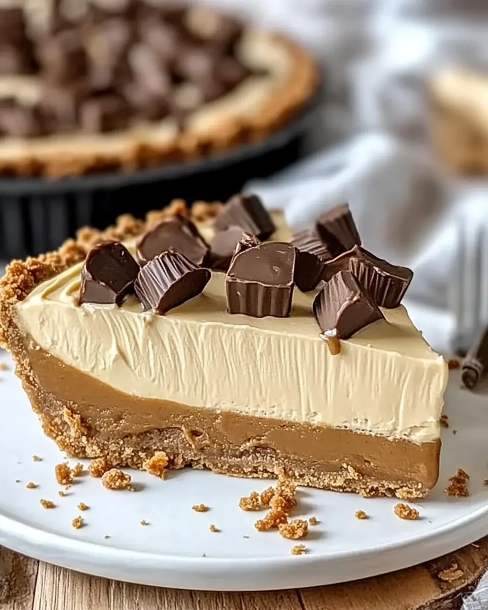 No-Bake Reese’s Peanut Butter Cups Pie: Simply Delicious!