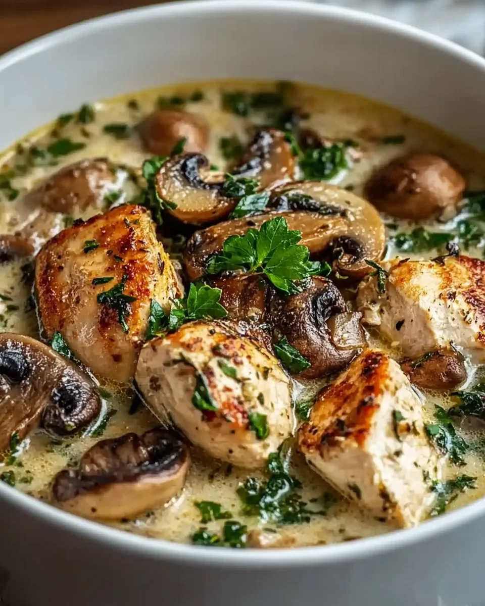 Comforting Rotisserie Chicken and Mushroom Soup Recipe Unveiled!