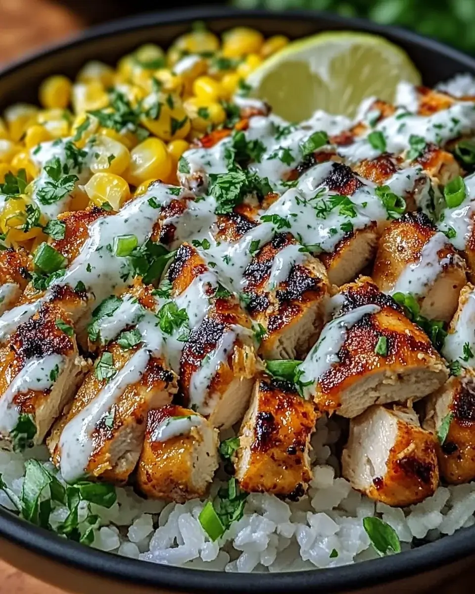 Street Corn Chicken Rice Bowl: Discover a Flavorful Recipe!