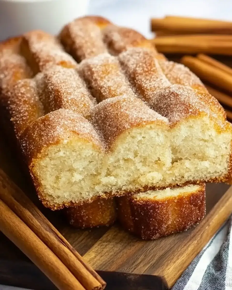 Cinnamon Sugar Donut Bread is a Must-Try Recipe!