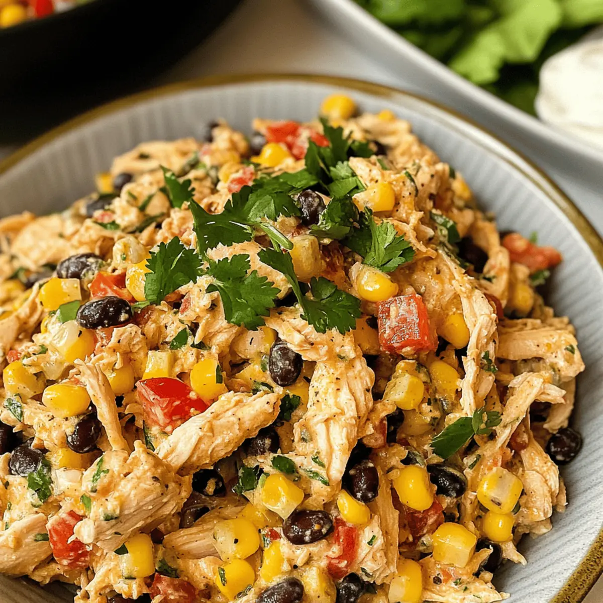 Savory Southwestern Chicken Salad for Effortless Meal Prep