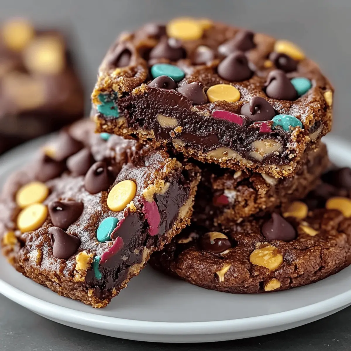Cosmic Brownie Cookies: Chewy, Chocolatey Bliss at Home