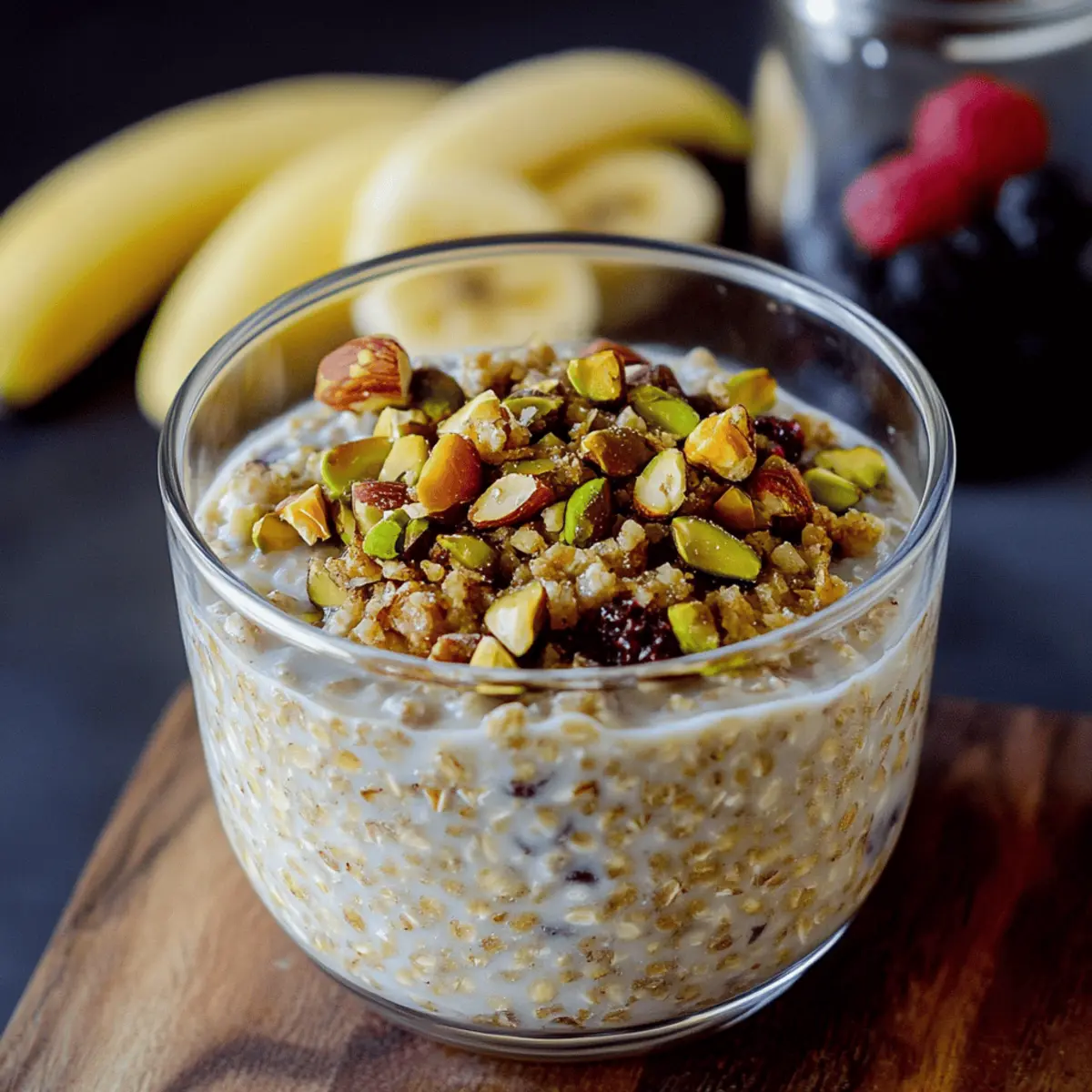 Baklava Overnight Oats – A Sweet, Creamy Morning Treat