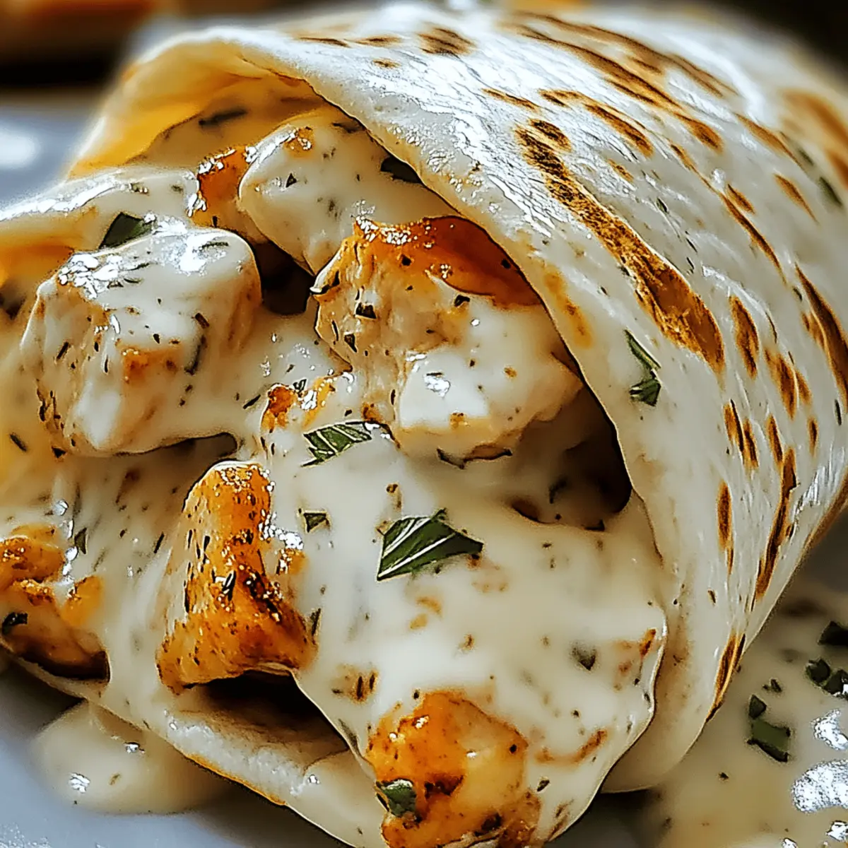 Cheesy Garlic Chicken Wraps: Quick, Melty Comfort Awaits